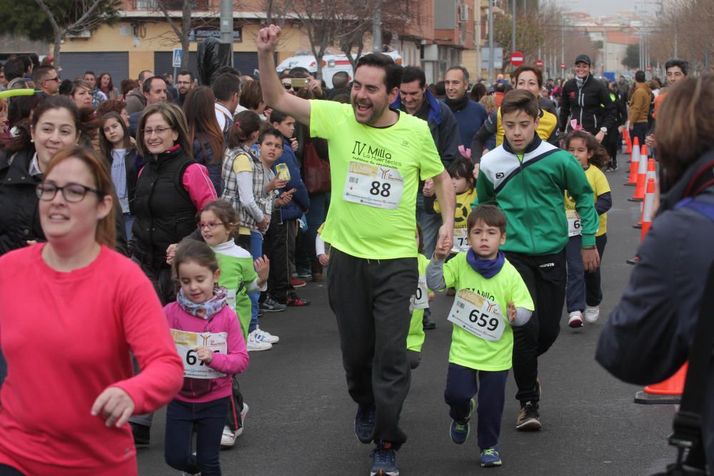 Milla solidaria de la Huertecica