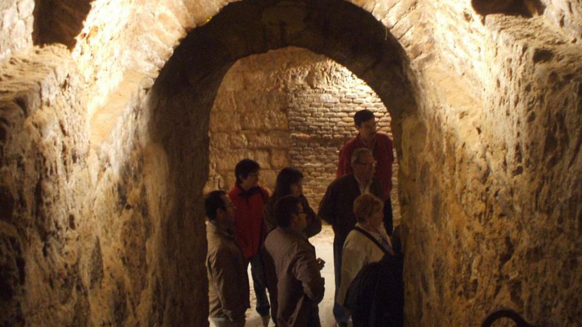 Bodega subterránea en Toro.