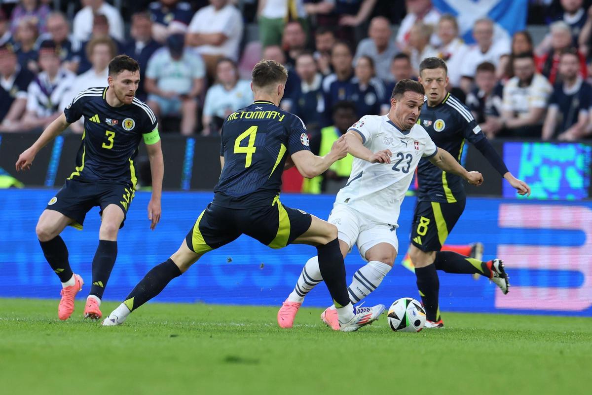 Eurocopa 2024 | Fase de grupos: Escocia - Suiza, en imágenes.