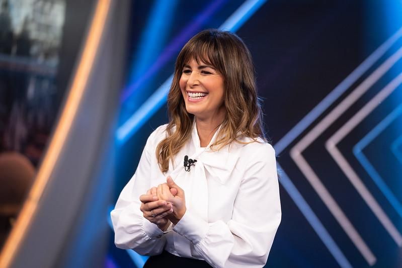 Nuria Roca presentó por primera vez 'El hormiguero'