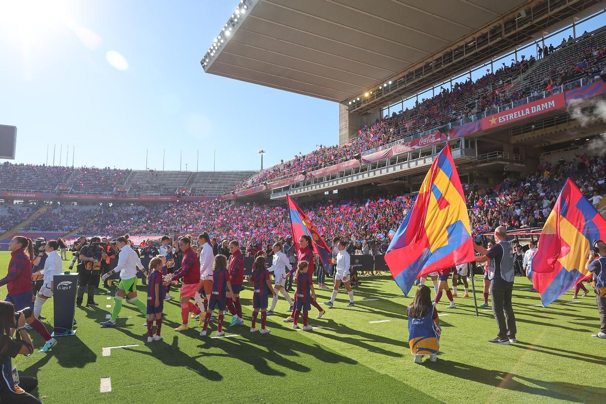 Las mejores imágenes del clásico Barcelona - Real Madrid femenino Las mejores imágenes del clásico Barcelona - Real Madrid femenino