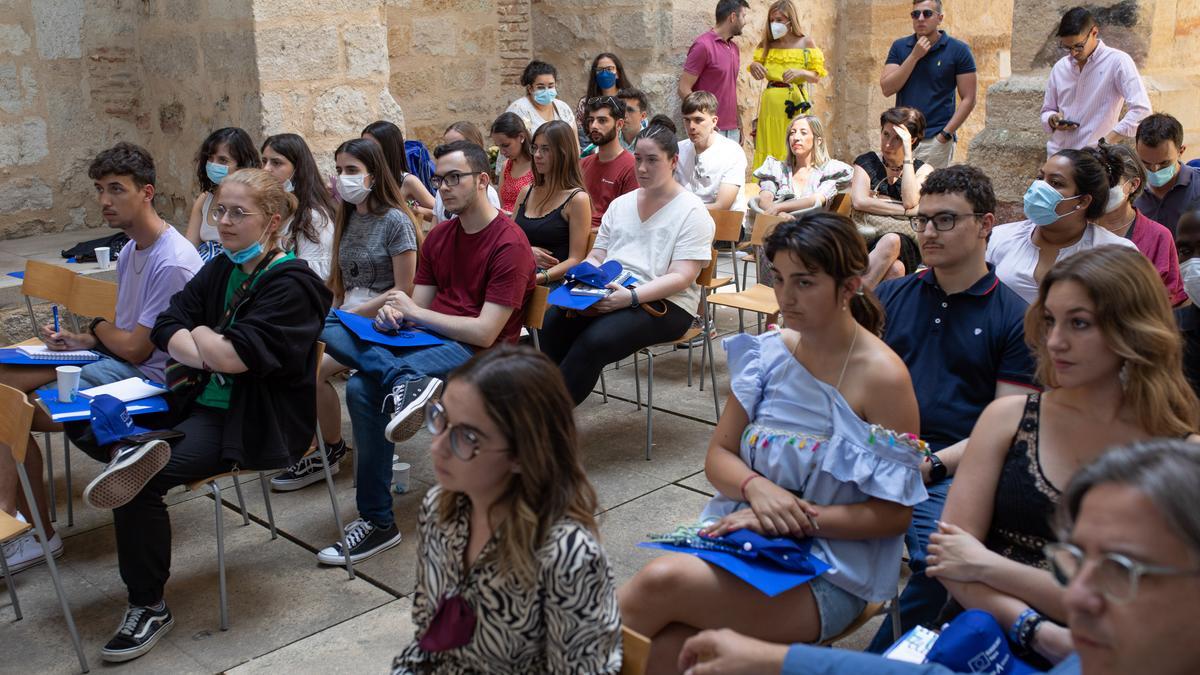 Jóvenes, en un encuentro celebrado en Zamora