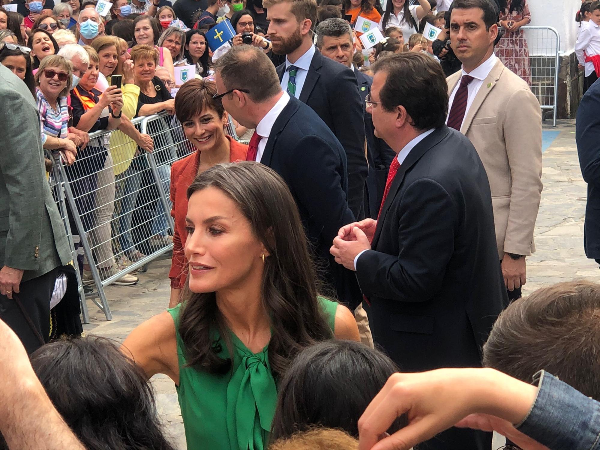 Los reyes visitan Las Hurdes 100 años después del viaje de Alfonso XIII