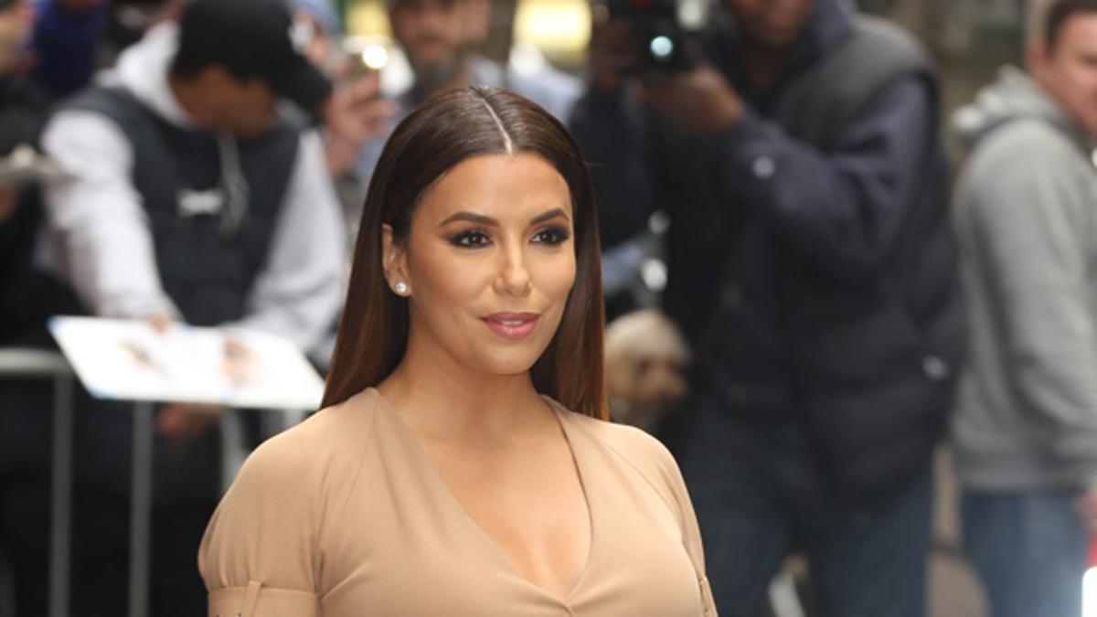 Eva Longoria y su 'total look nude'