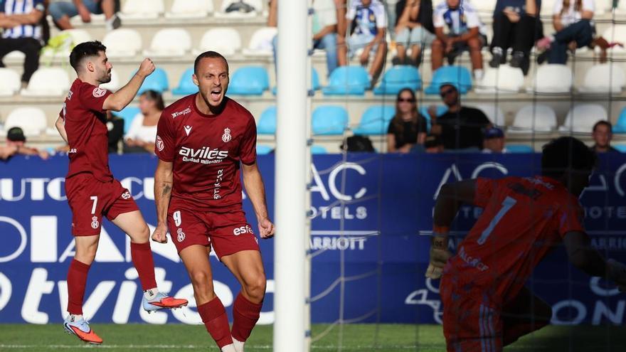 El Avilés encuentra el camino: primera victoria fuera de casa ante uno de los cocos de la categoría (0-2)