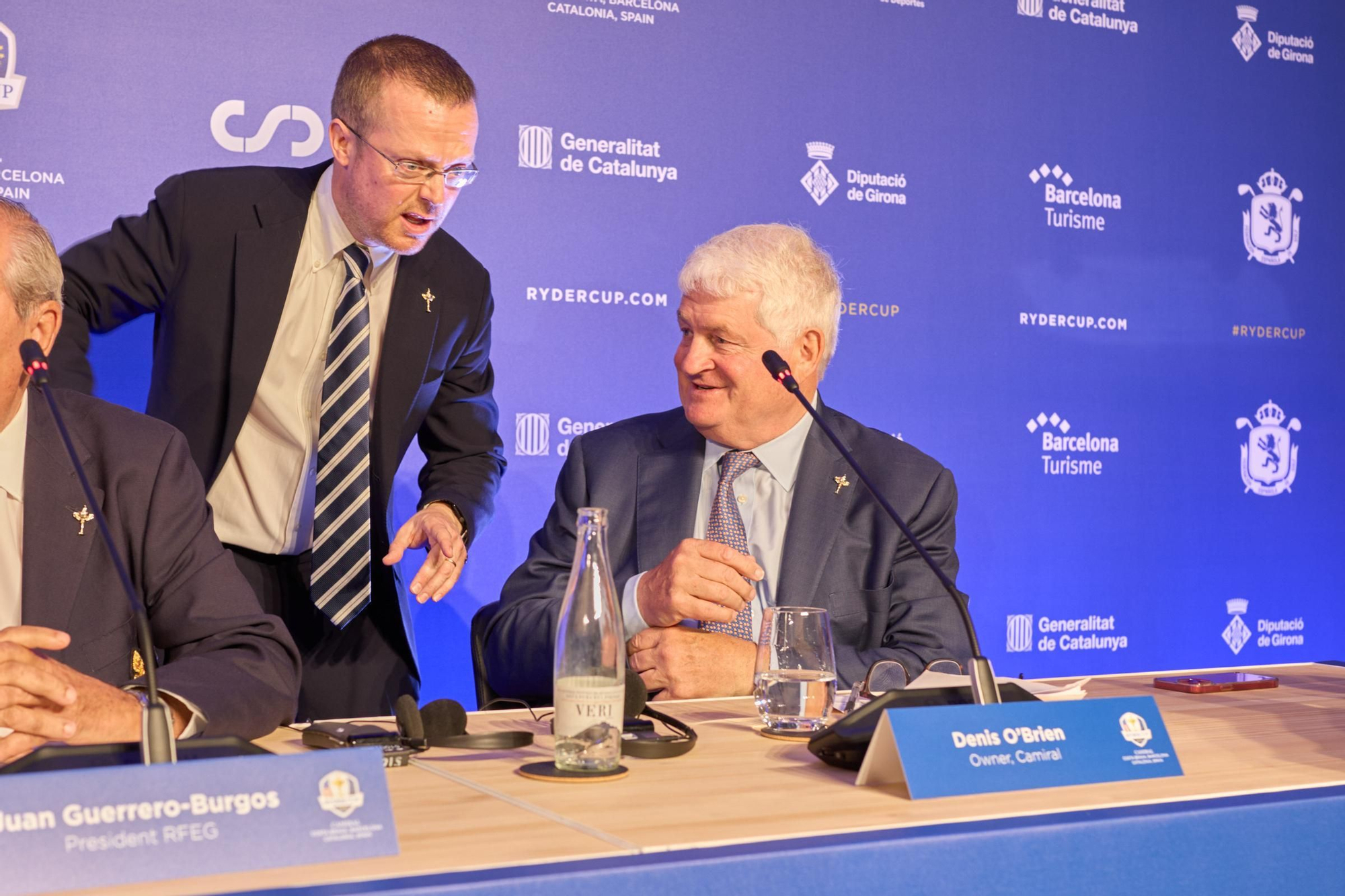 Les imatges de la presentació de la Ryder Cup 2031 a l'Hotel Camiral