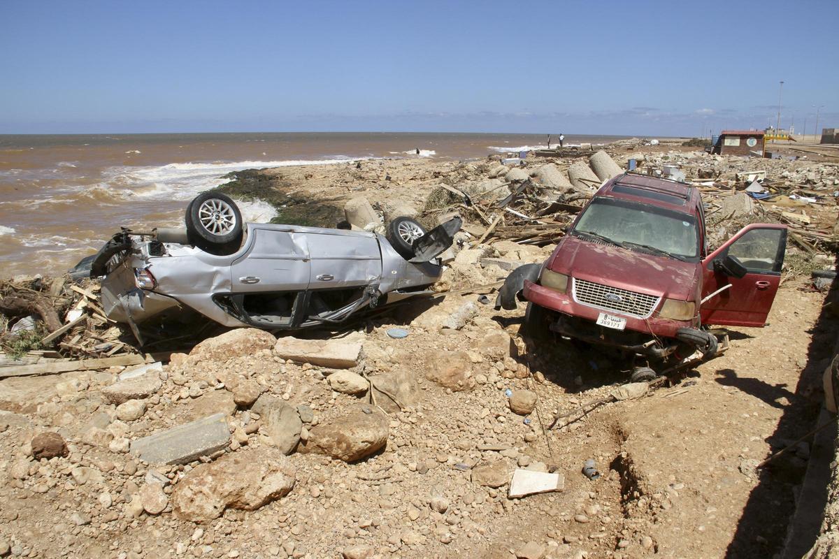 Libia, en ruinas tras las devastadoras inundaciones