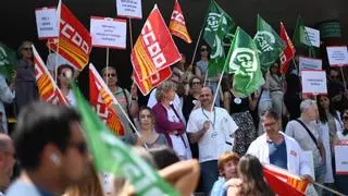 CSIF, UGT y CCOO amenazan con movilizarse si el Salud no retoma la negociación colectiva en Aragón