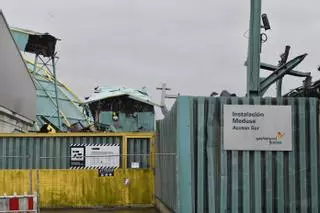 El desmontaje de la cúpula de la Medusa del puerto de A Coruña empieza en marzo