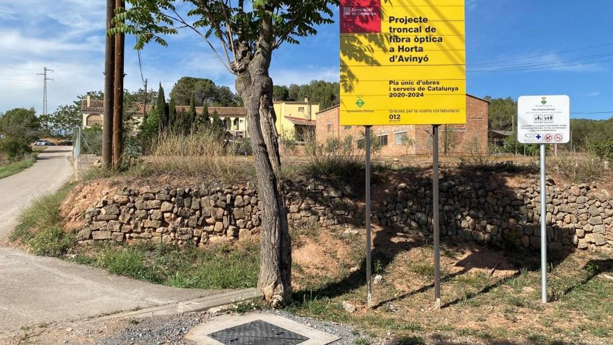 Cartell que anuncia l'execució de l'estesa