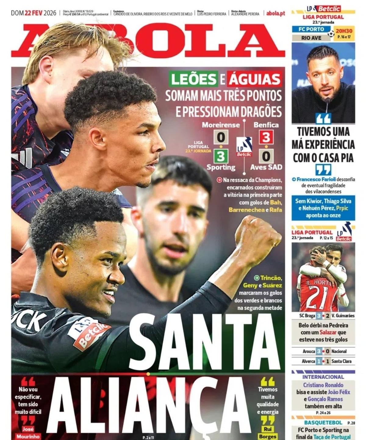 Las portadas de la prensa deportiva de hoy