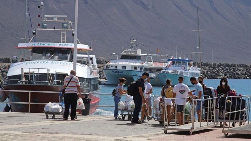 Dos brotes de covid con 8 afectados en La Graciosa