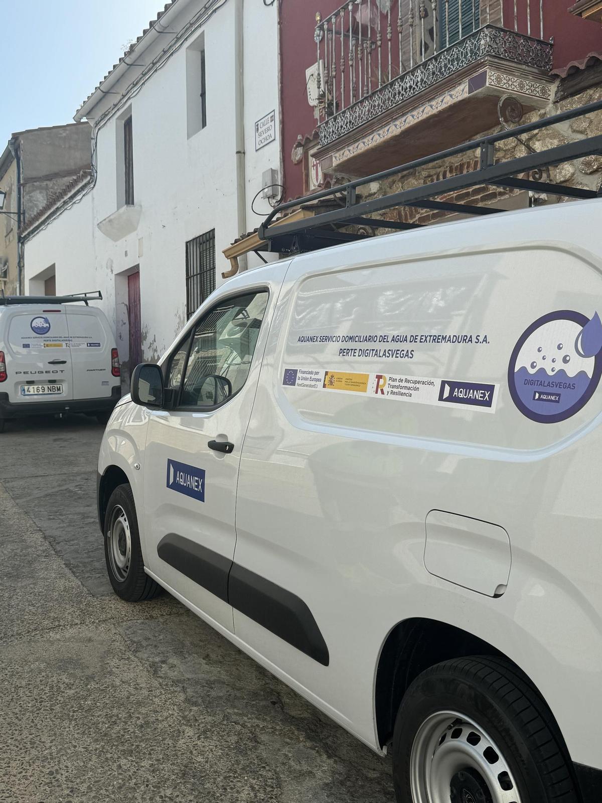 Vehículo de la flota de Aquanex destinado al proyecto DIGITALASVEGAS.
