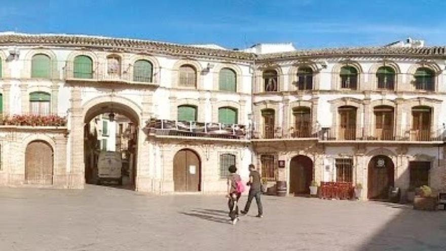 Imagen de la plaza Ochavada de Archidona.