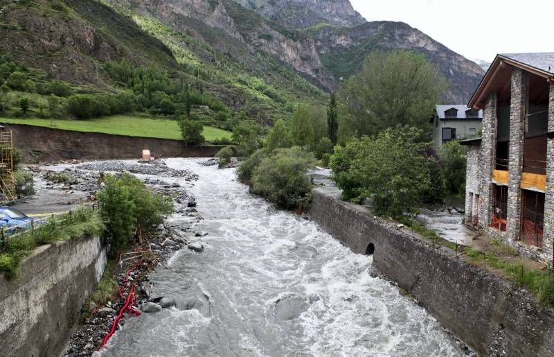 Fotogalería: Inundaciones en el Pirineo Aragonés