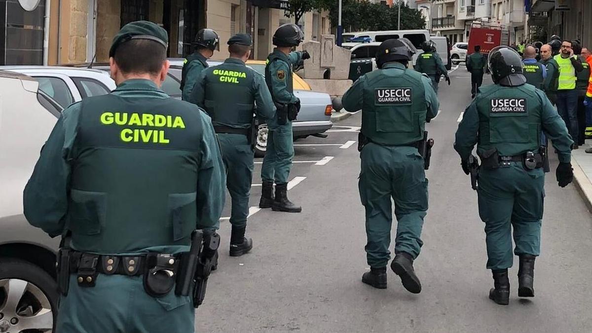 La Guradia Civil en una imagen de archivo.