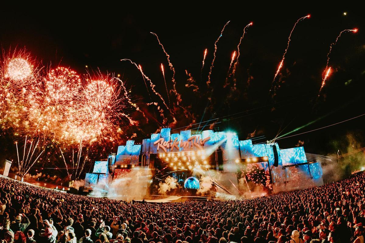 Rock in Rio en ediciones pasadas.