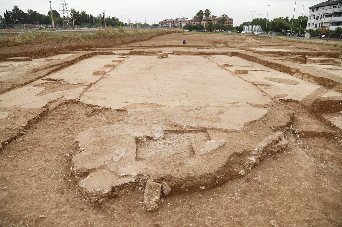 Los restos arqueológicos de la basílica de Santa Eulalia, en imágenes