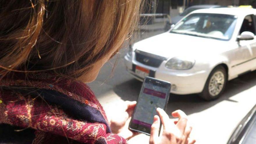 Taxi solo para mujeres en Egipto