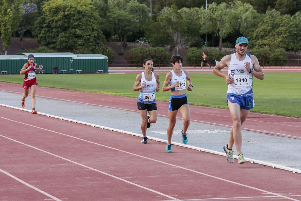 Campeonato regional de atletismo. Primera jornada