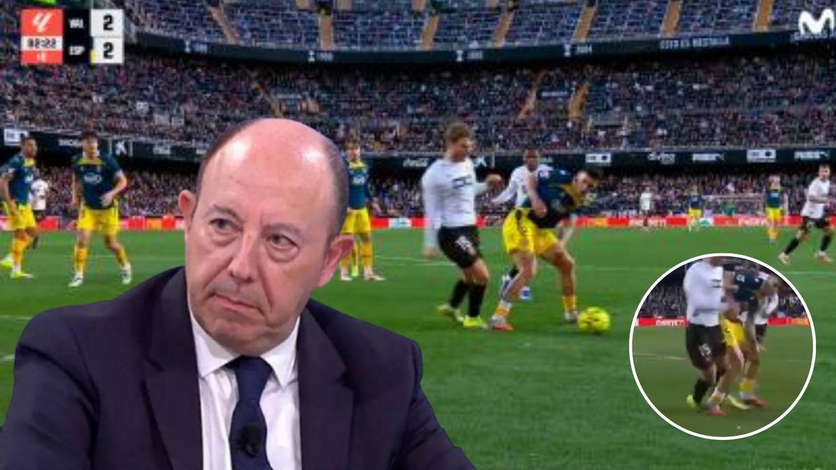 Gonzalo Bernardos da su opinión sobre el penalti a Lucas Beltrán