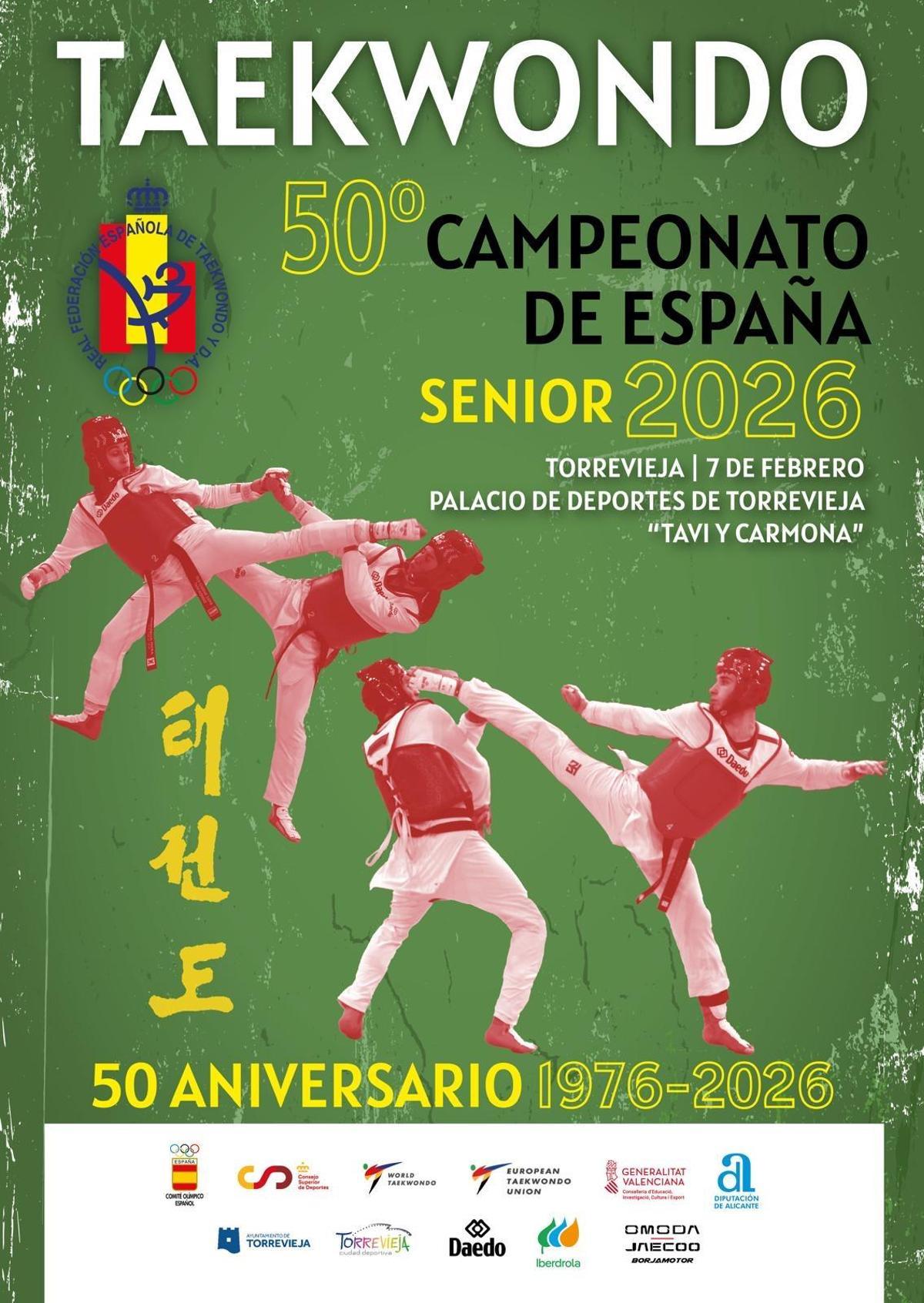 CAMPEONATO DE ESPAÑA SENIOR TAEKWONDO 2026
