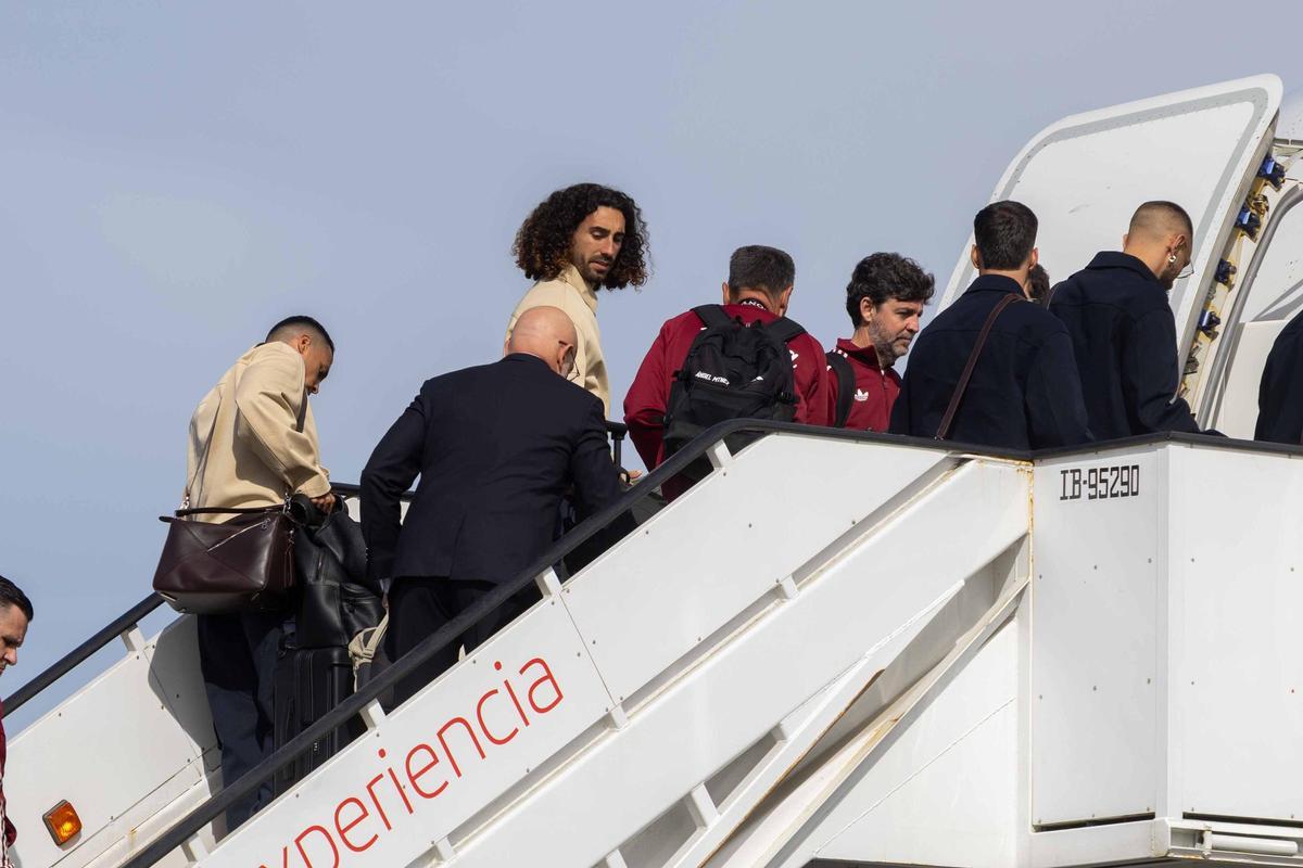 De Lavacolla al Mundial: la Selección ya vuela a Estados Unidos