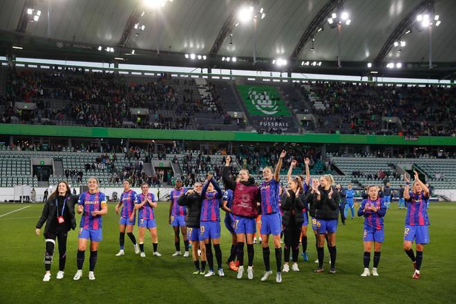 ¡Turín las espera! Así celebró el Barça el pase a la gran final