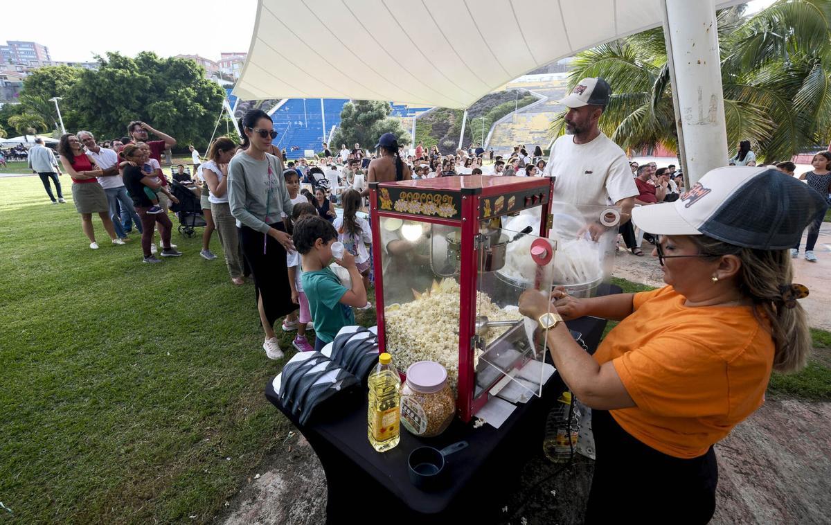 'Vamos de cine' en el Estadio Insular