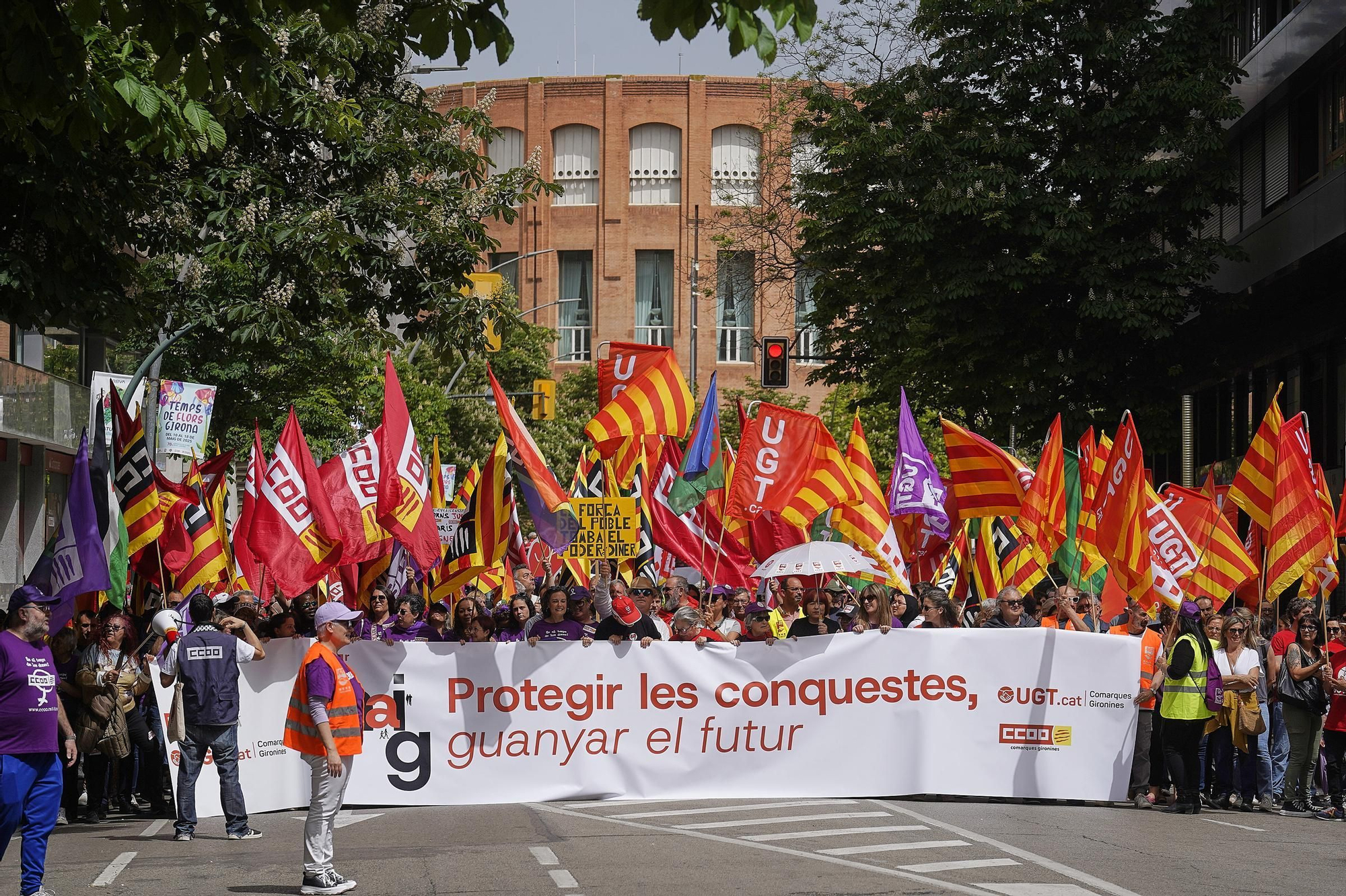 El sindicalisme gironí reclama reduir la jornada i fenar els accidents laborals
