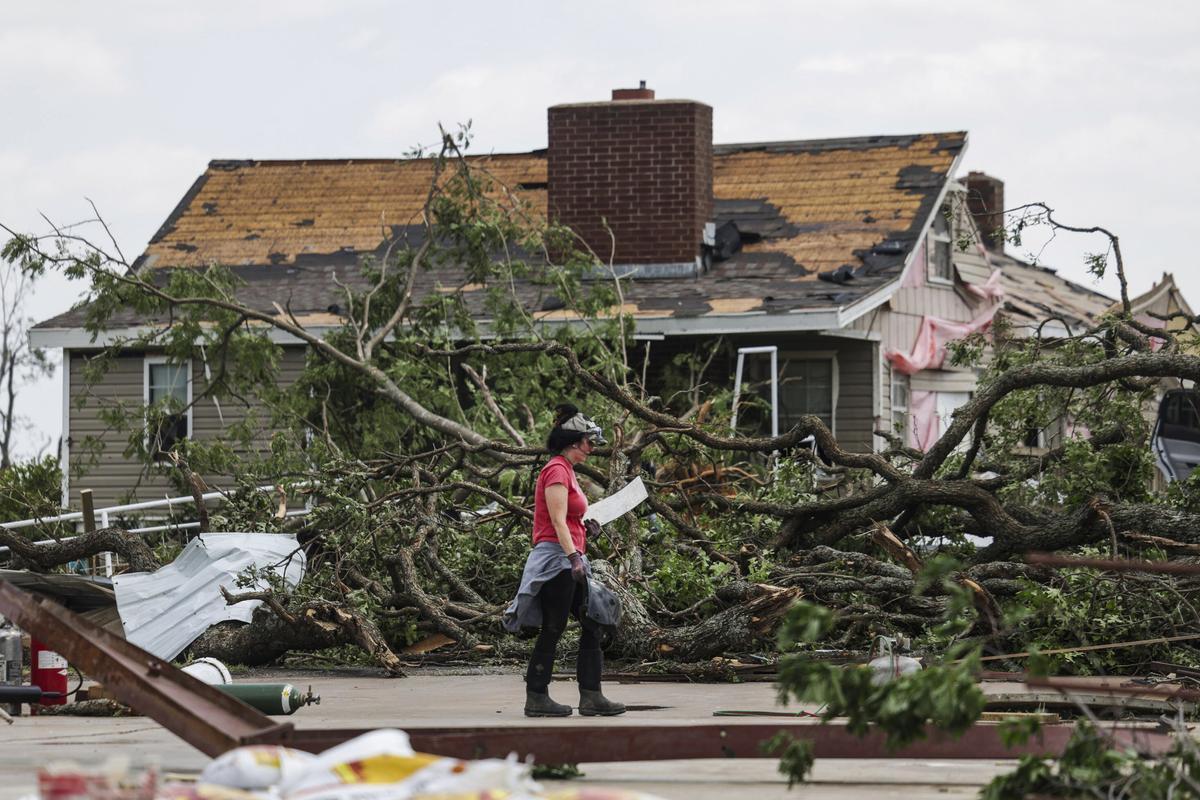 Varios estados han sido azotados en los últimos días por fuertes tormentas y tornados en Estados Unidos.