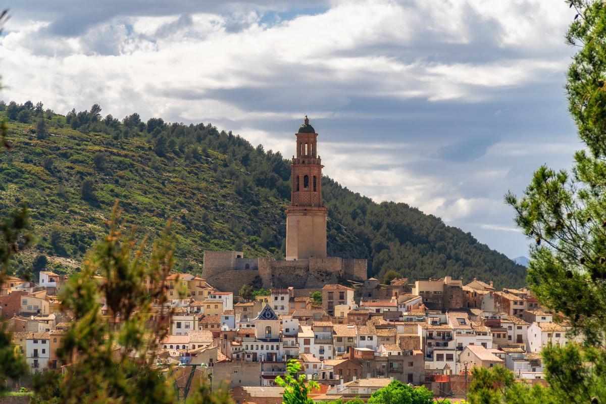El pueblo de Jérica en Castellón