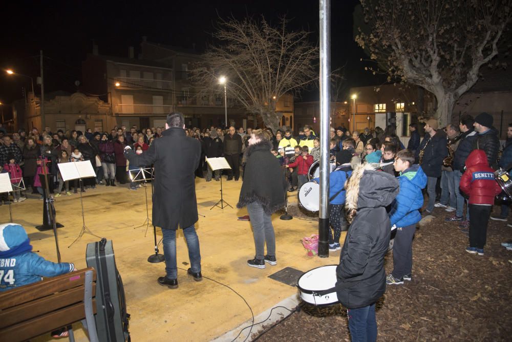 Acte d''estrena del parc de les Escoles Velles de Sant Vicenç