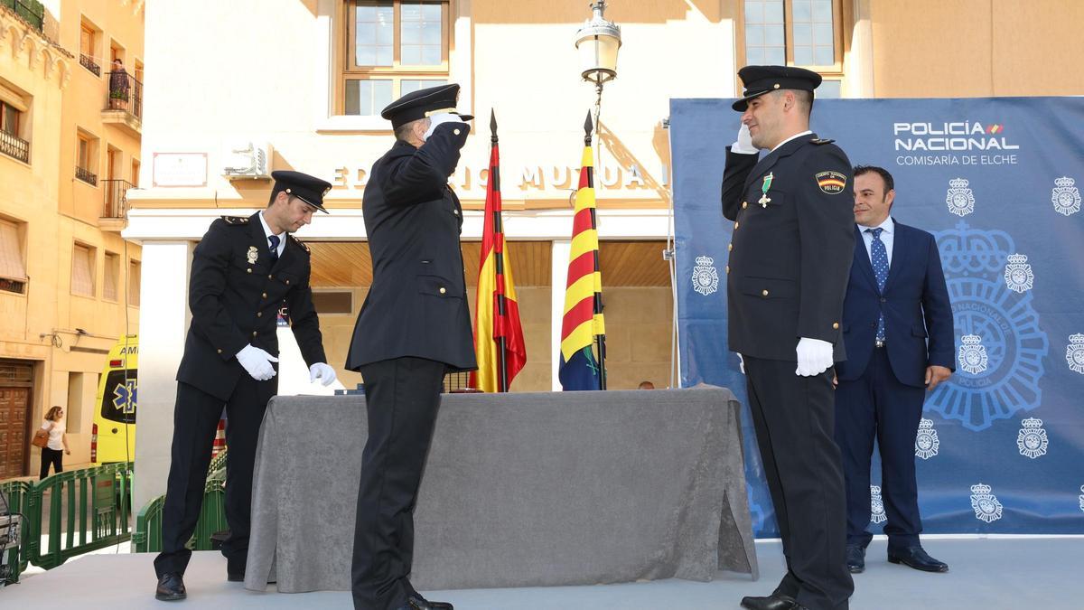 Una imagen de la celebración de los Santos Ángeles Custodios en 2019 en Elche