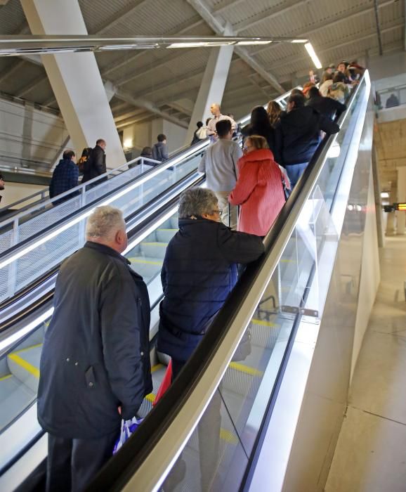 Vigo, partida o destino de un cuarto de los viajeros del Eje Atlántico