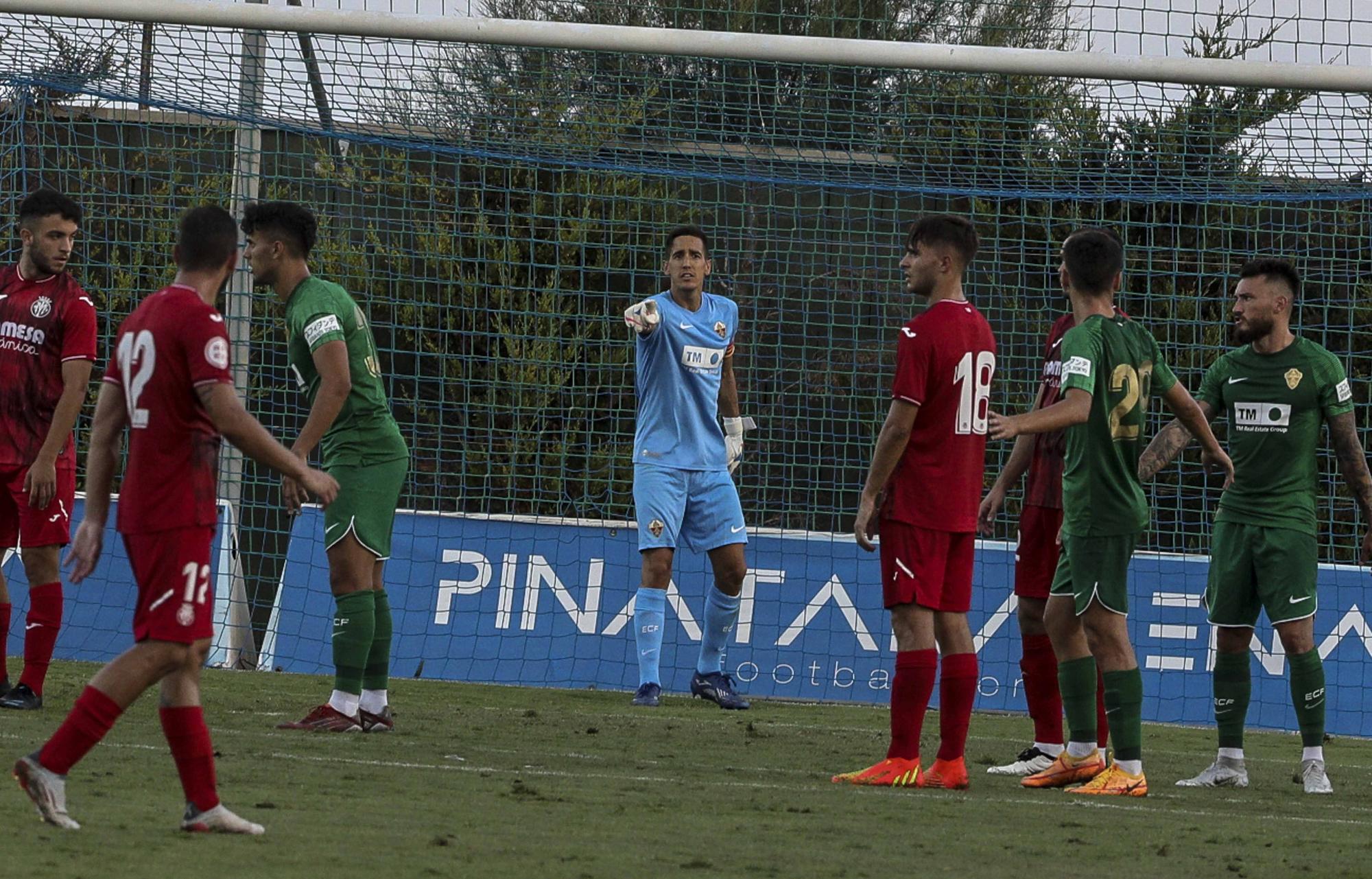 El Elche pierde 1-3 frente al Villarreal B en el segundo partido amistoso en el Pinatar Arena de San Pedro del Pinatar