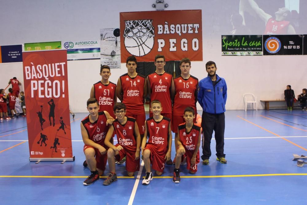Presentación del Club Bàsquet Pego 2016-2017