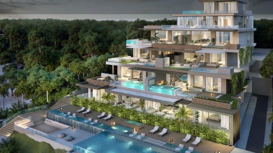 Inversores locales promueven un complejo de nueve apartamentos exclusivos en la playa del Cristo de Estepona