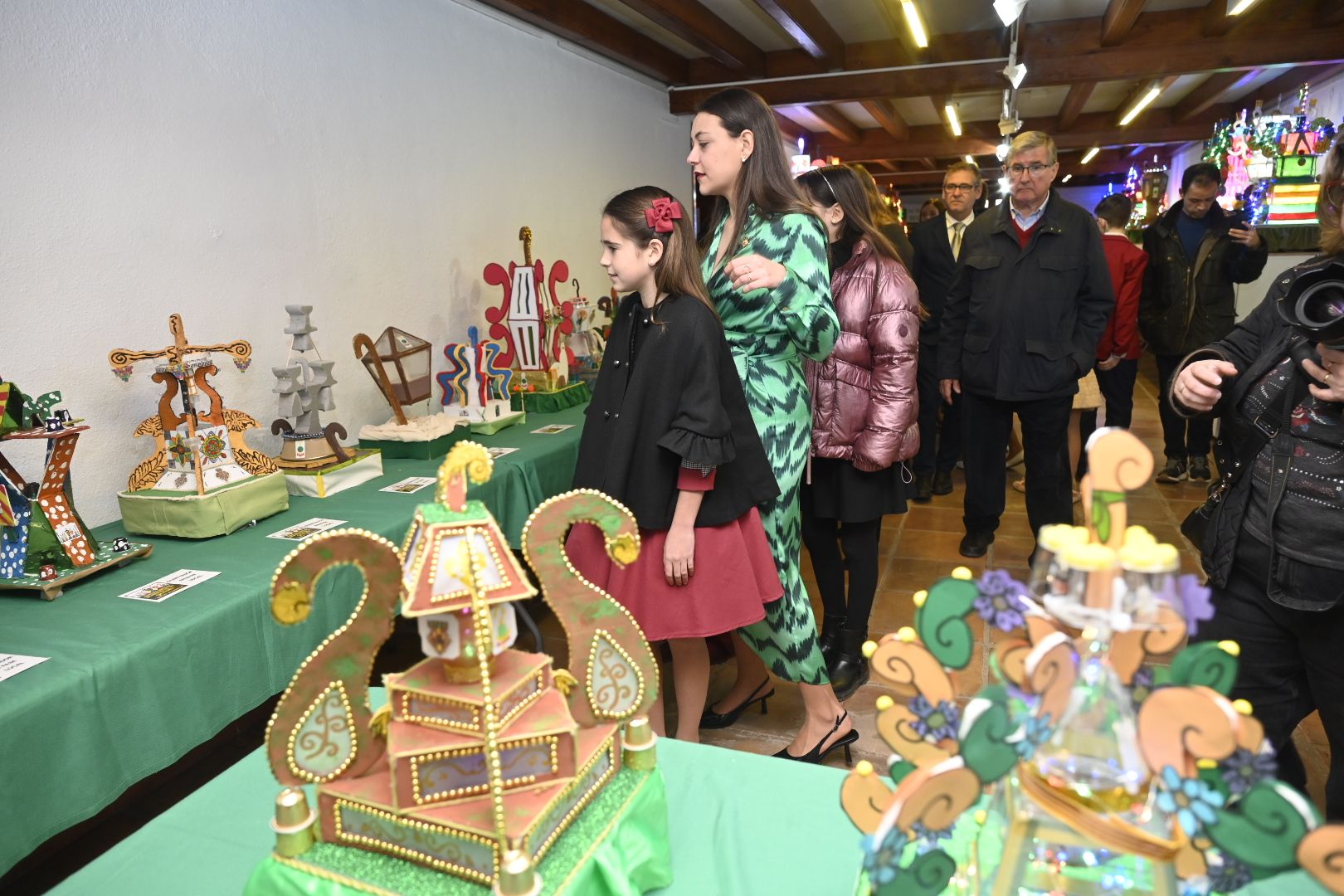 Inauguración en el Museo Etnológico de Castellón la exposición de gaiatas escolares
