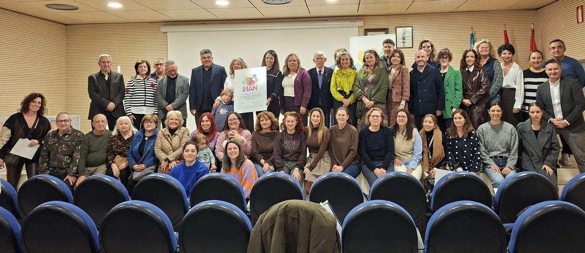 Un momento de la presentación del proyecto de humanización