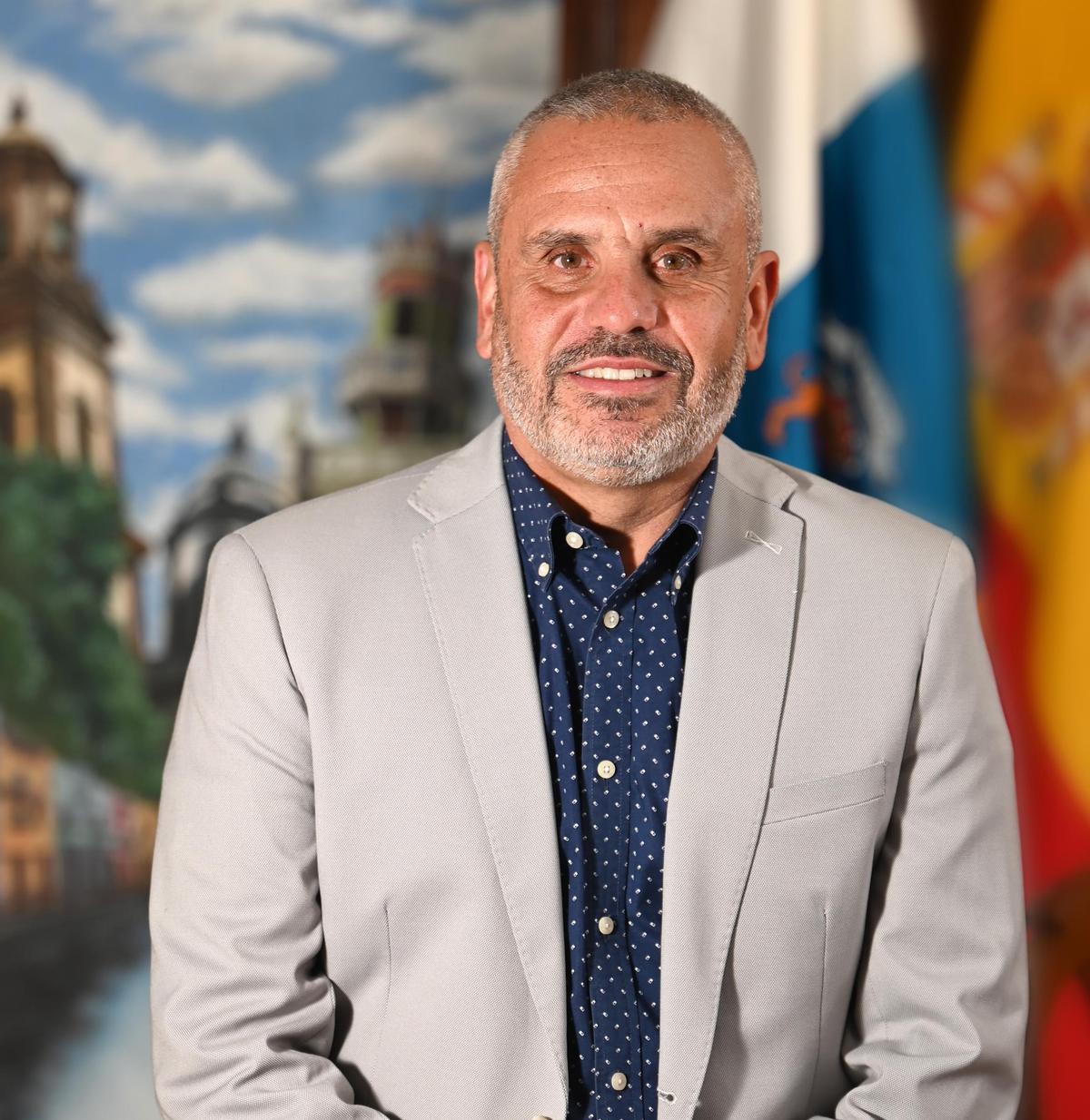 Alfredo Gonçalves, alcalde de Guía.