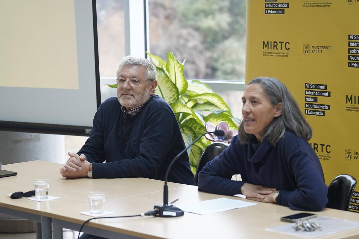 Les imatges de la presentació de les claus biològiques de l'aprenentatge infantil