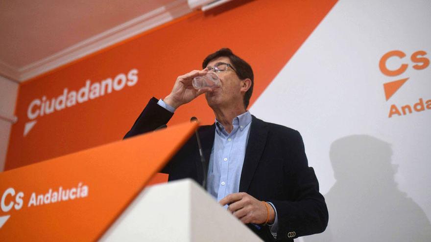 El líder de Ciudadanos en Andalucía, Juan Marín.