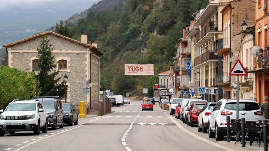 L&#039;entrada nord a Guardiola de Berguedà queda tancada els diumenges a la tarda per evitar trànsit a dins el poble