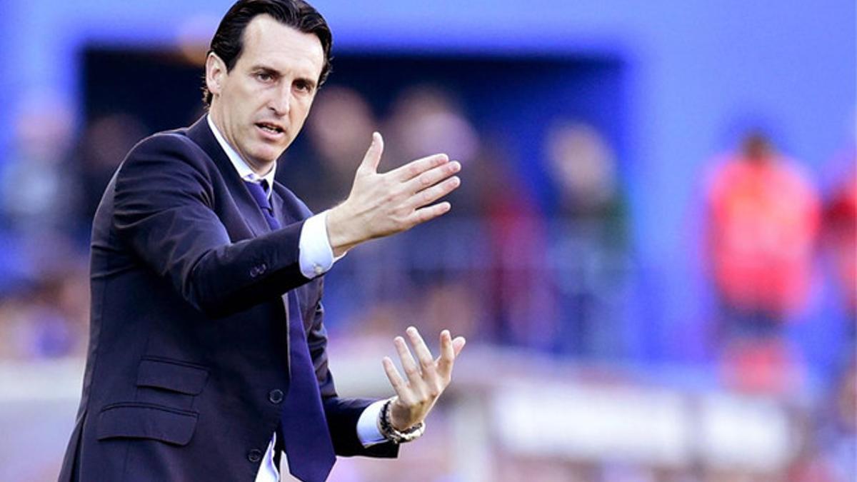 Unai Emery, entrenador del Sevilla.