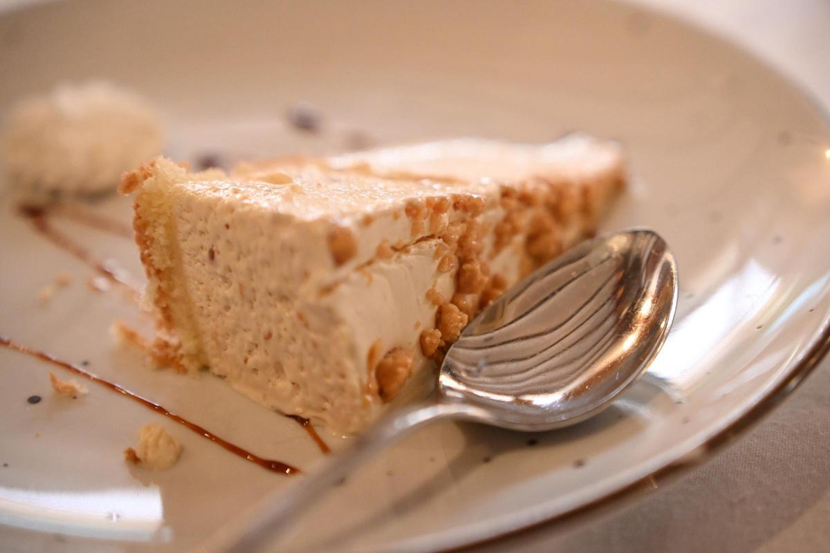 Tarta de turrón.