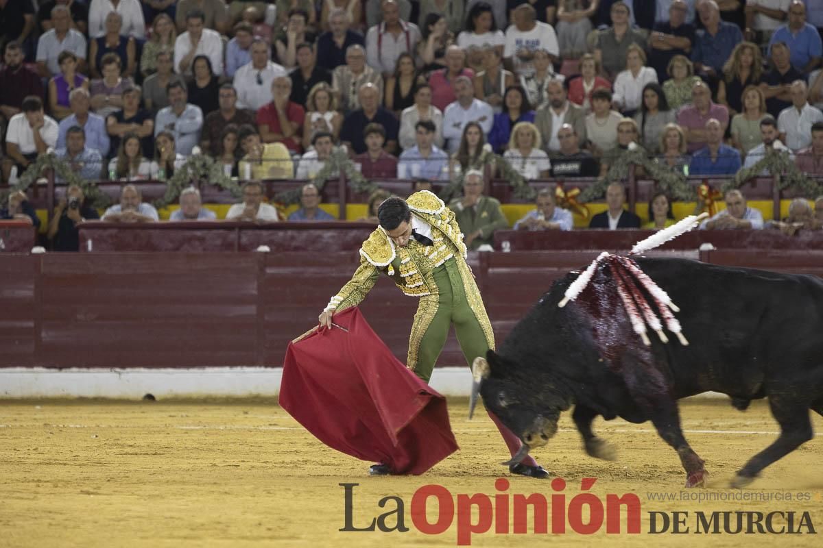 Cuarta corrida en la Feria Taurina de Murcia (Castella, Manzanares y Ureña)