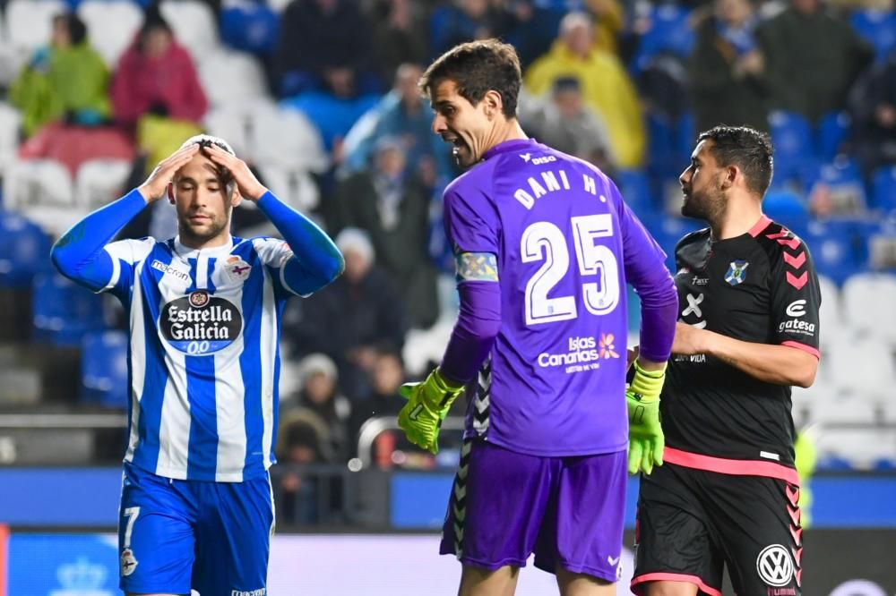 El Dépor no pasa del empate ante el Tenerife