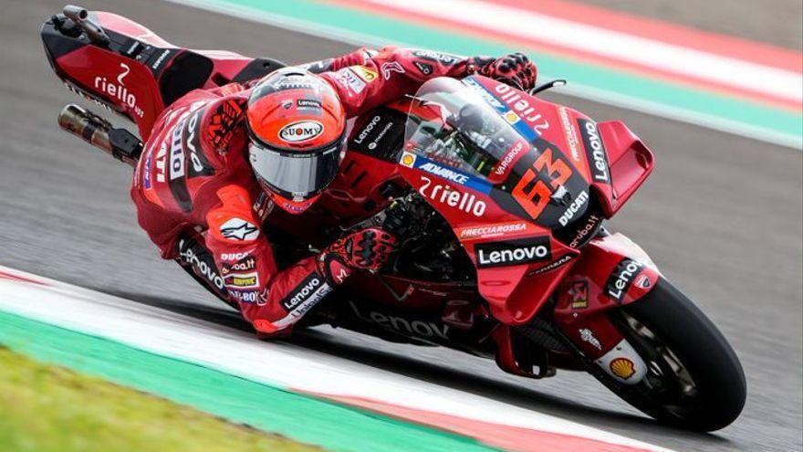 Doblete de Ducati en Le Mans: Bagnaia y Miller saldrán en las primeras plazas