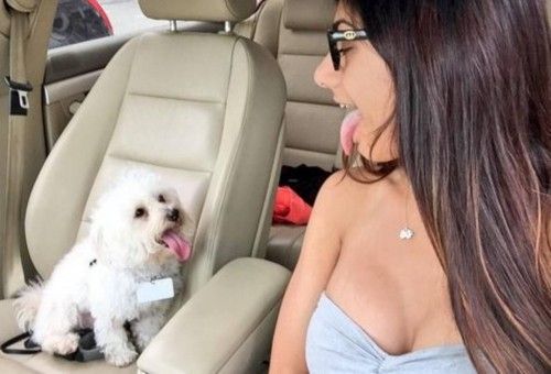 Mia Khalifa, la estrella del porno acosada por un NFL